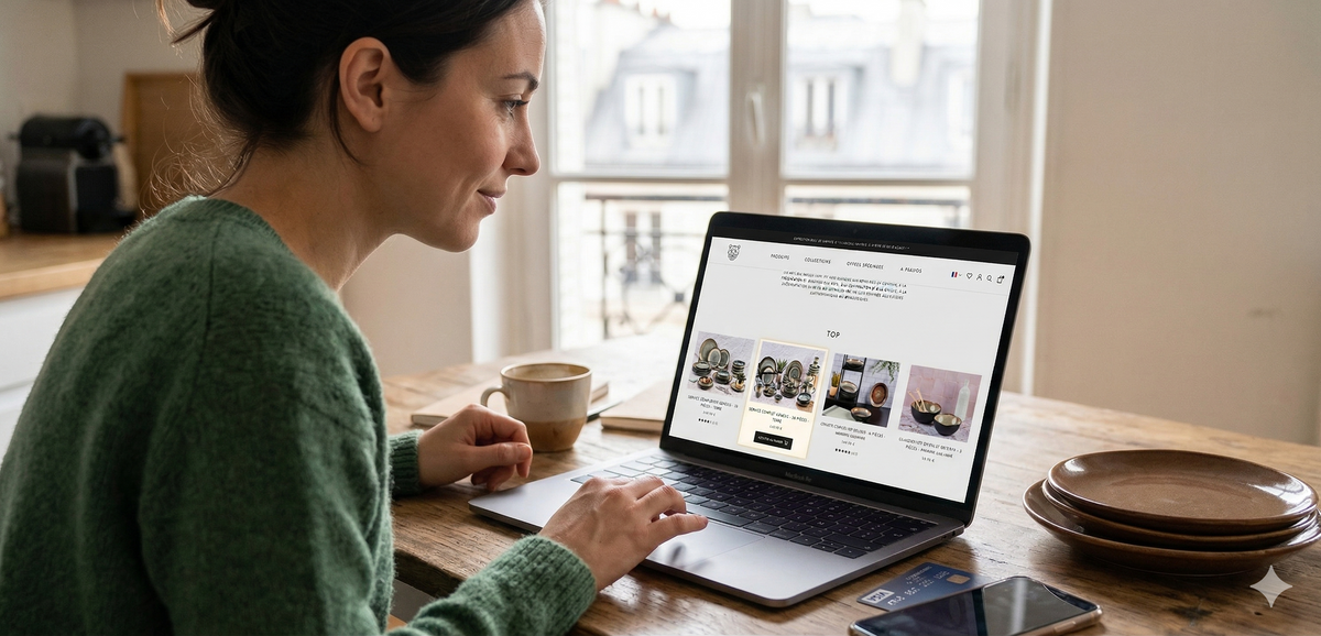 Un passage de commande simple, rapide et sécurisé