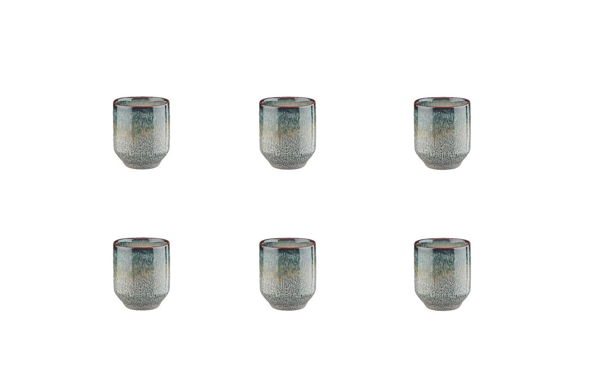 Tasse GENESIS 8cl - 6 pièces - Terre