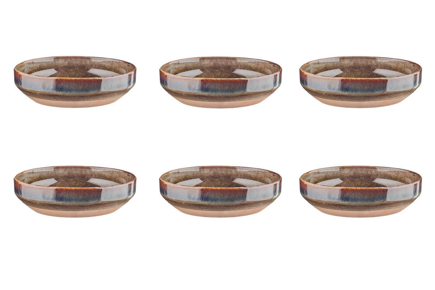 Bol GENESIS Ø17cm - 6 pièces - Basalte