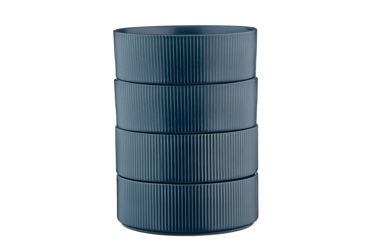 Bol SCANDI Ø16,5cm - 4 pièces - Marine