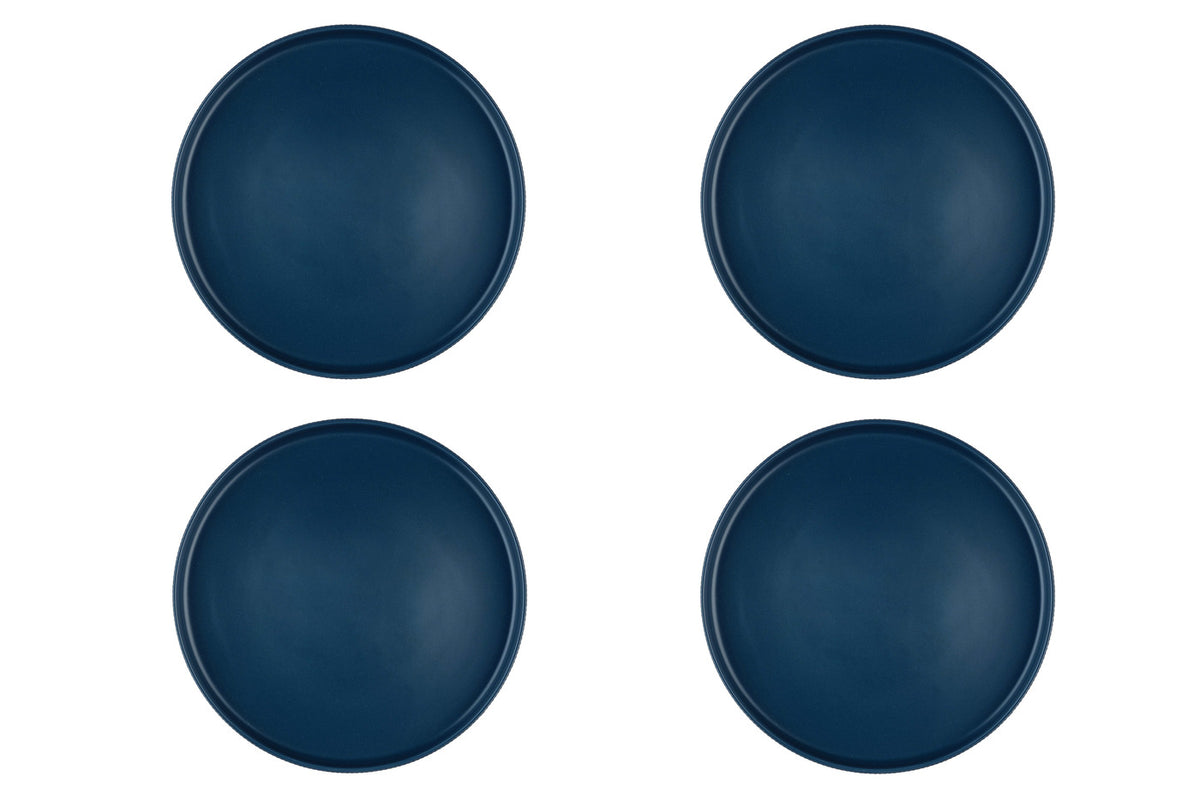 Assiette SCANDI Ø27,5cm - 4 pièces - Marine