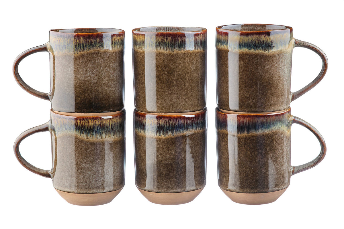 Mug GENESIS 40cl - 6 pièces - Basalte