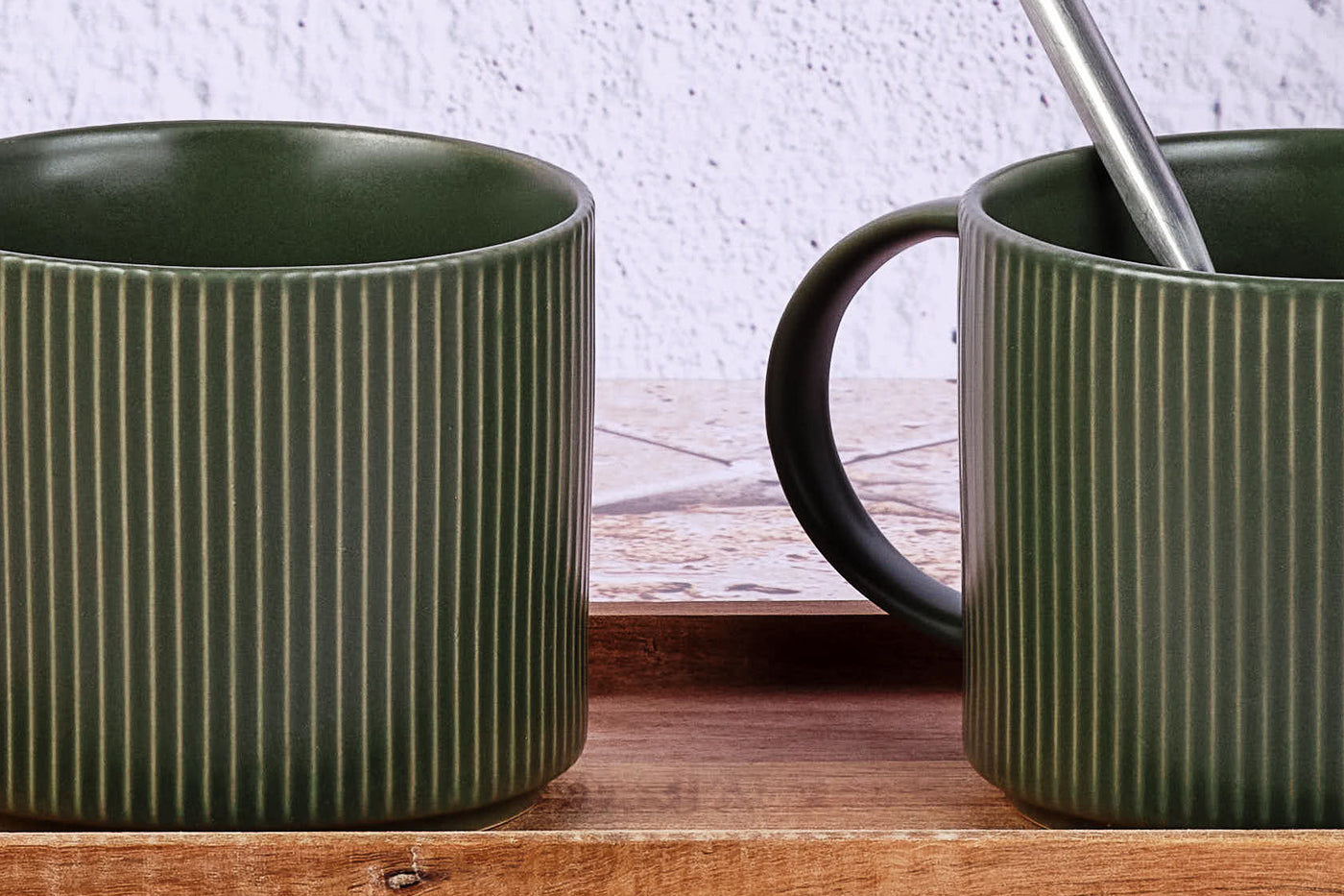 Mug SCANDI 50cl - 4 pièces - Olive