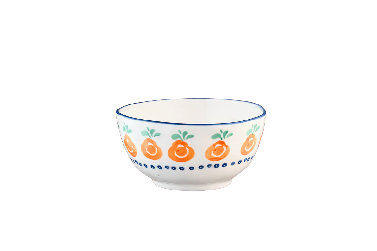 Bol NAPOLI Ø12cm - 4 pièces - Agrume