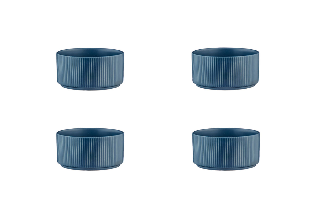 Bol SCANDI Ø12cm - 4 pièces - Marine