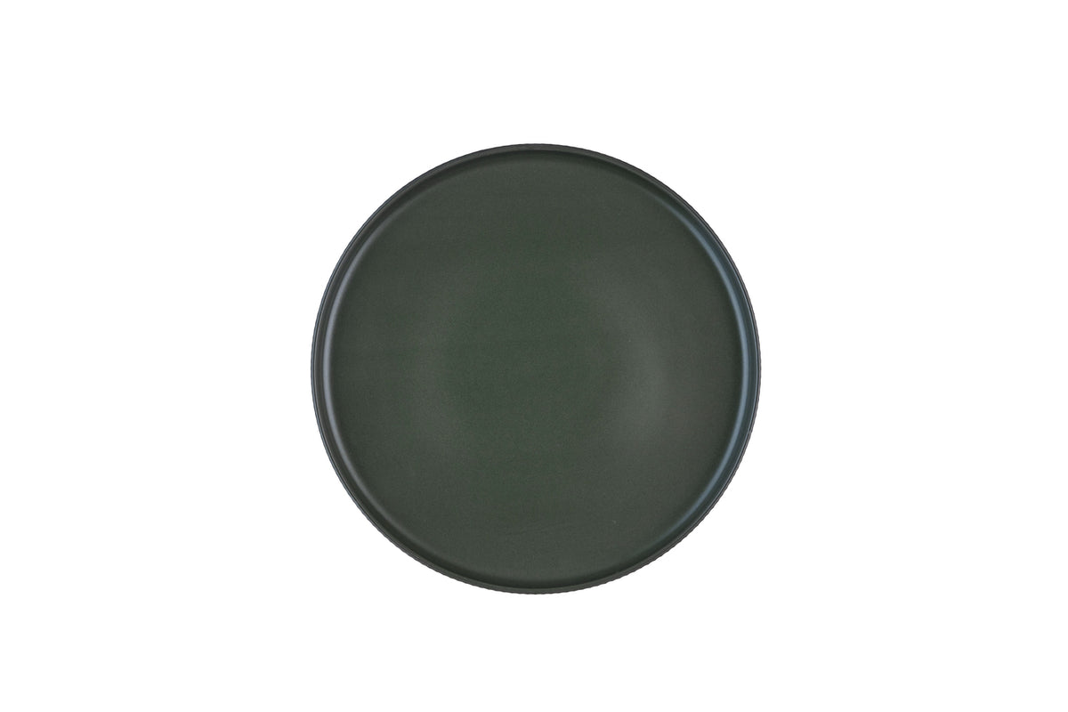Assiette SCANDI Ø21,5cm - 4 pièces - Olive