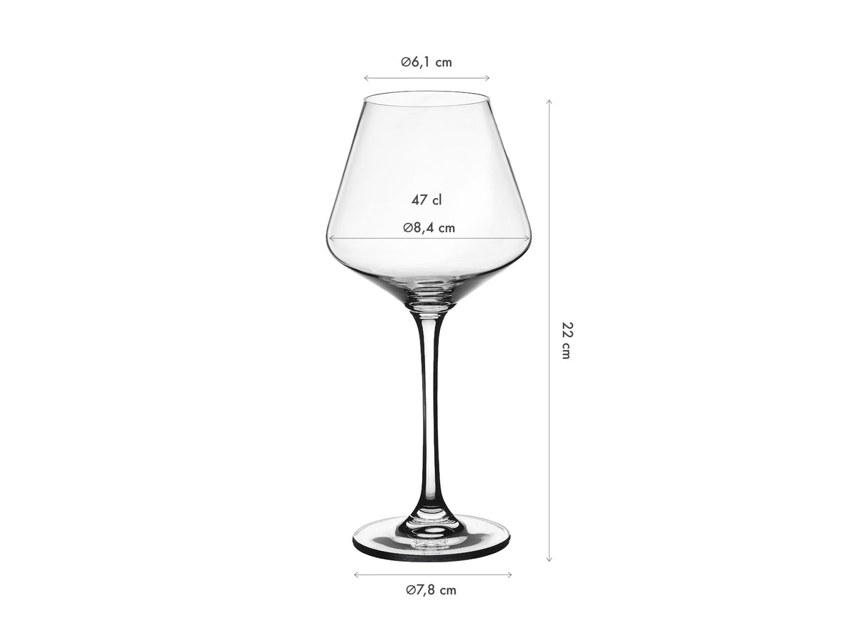 Verre à pied 47cl LAGOM - 6 pièces