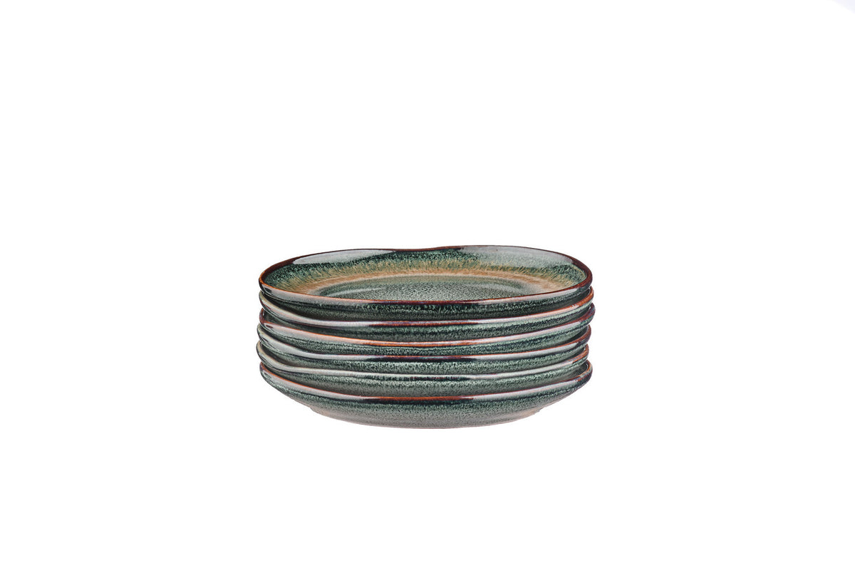 Assiette GENESIS Ø16,5cm - 6 pièces - Terre