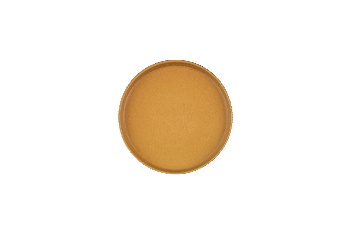 Assiette SCANDI Ø16,5cm - 4 pièces - Ocre