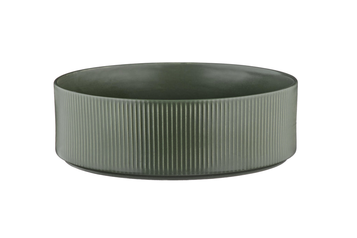 Saladier SCANDI Ø21,5cm et Ø27,5cm - 2 pièces - Olive