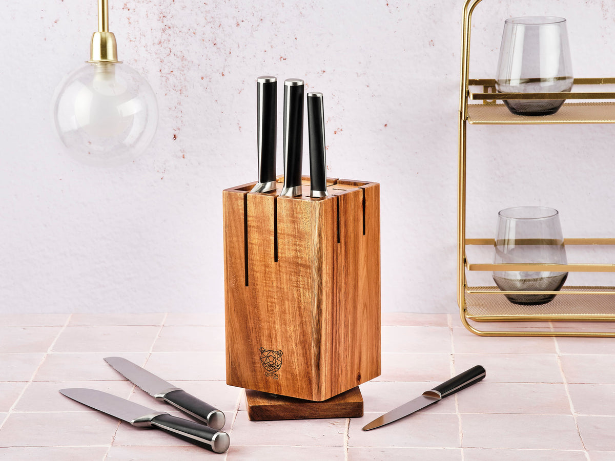 Bloc couteaux de cuisine JONA SKAGEN - 7 pièces