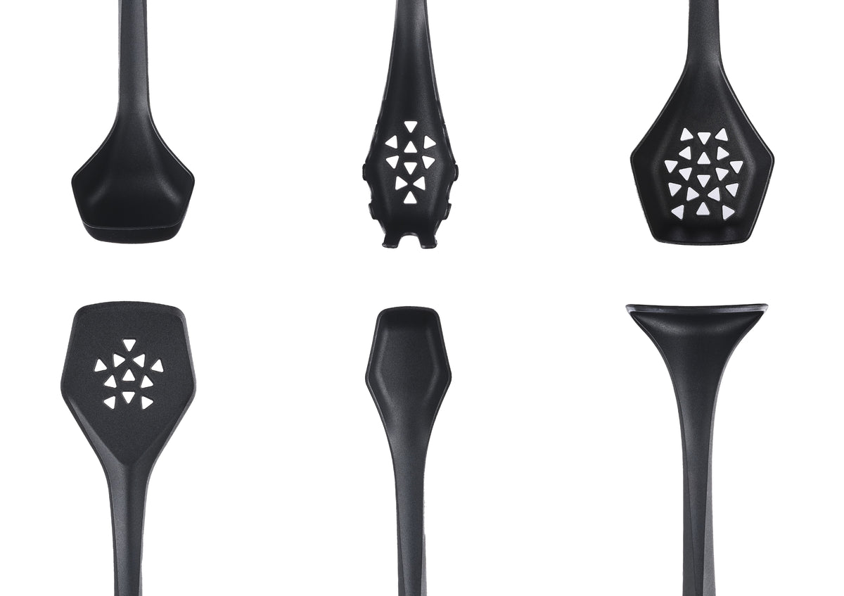 Set d'ustensiles de cuisine en thermoplastique JESPER - 9 pièces