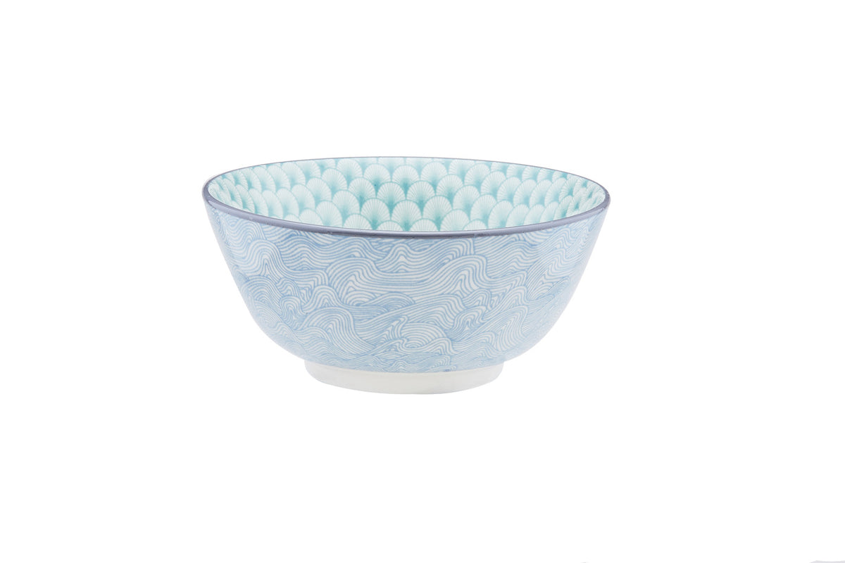 Bol PATTERN Ø15cm - 6 pièces - Pastel