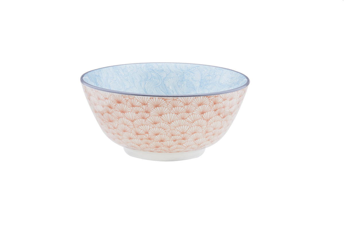 Bol PATTERN Ø15cm - 6 pièces - Pastel