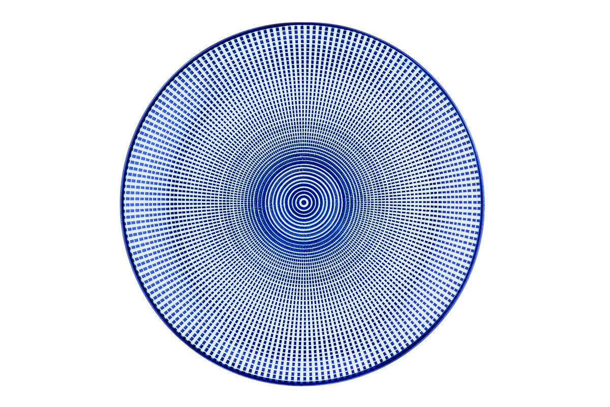 Assiette PATTERN Ø26cm - 6 pièces - Dark blue