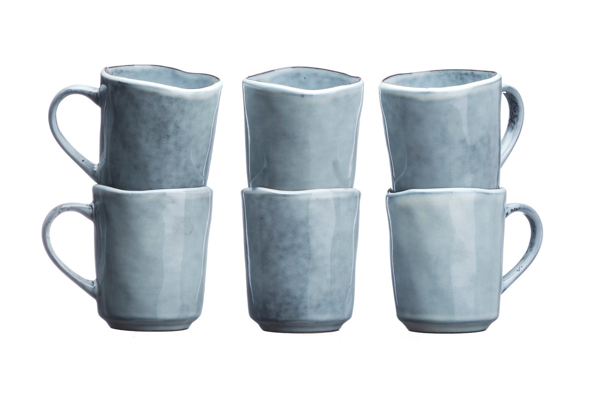 Mug CLOUD 40cl - 6 pièces - Gris orage