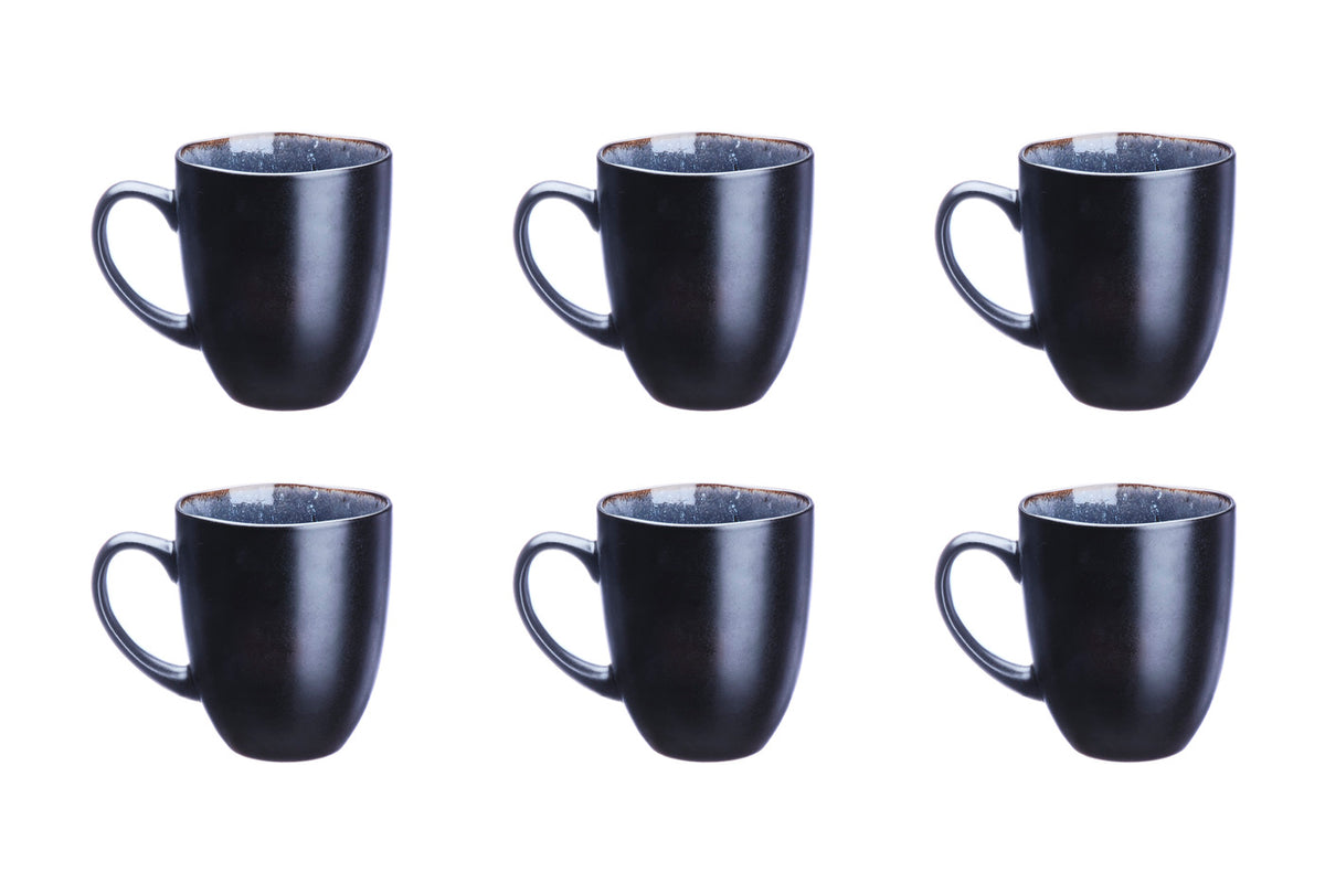 Mug IRIS 40cl - 6 pièces - Bleu nuit