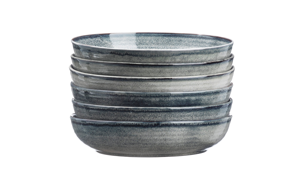 Assiette creuse ZEN Ø22,5cm - 6 pièces - Natural