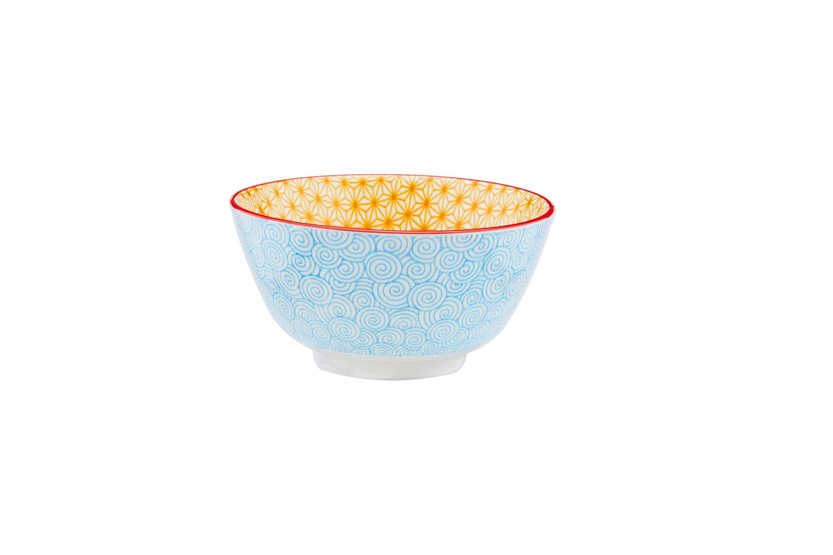 Bol PATTERN Ø12cm - 6 pièces - Color