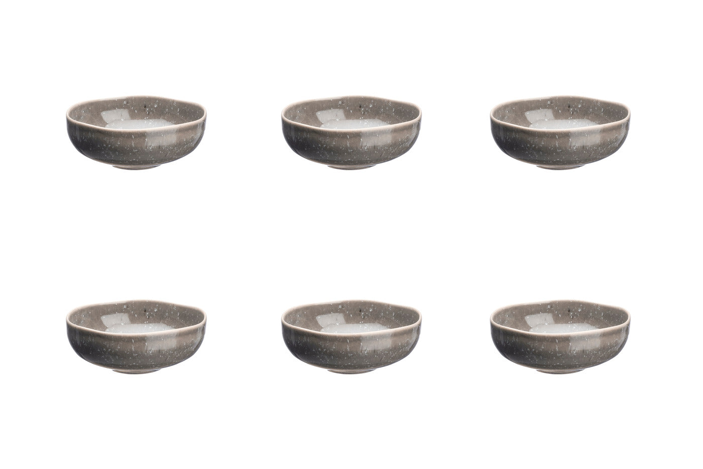 Bol STELLAR Ø11,5cm - 6 pièces - Gris béton