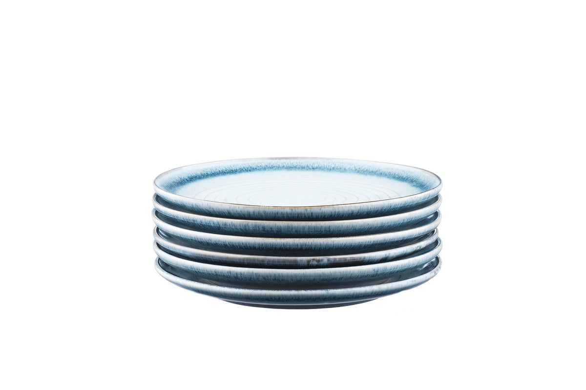 Assiette COSMOS Ø21,5cm - 6 pièces - Azur