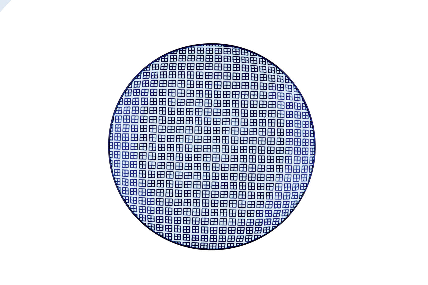 Assiette PATTERN Ø21cm - 6 pièces - Dark blue