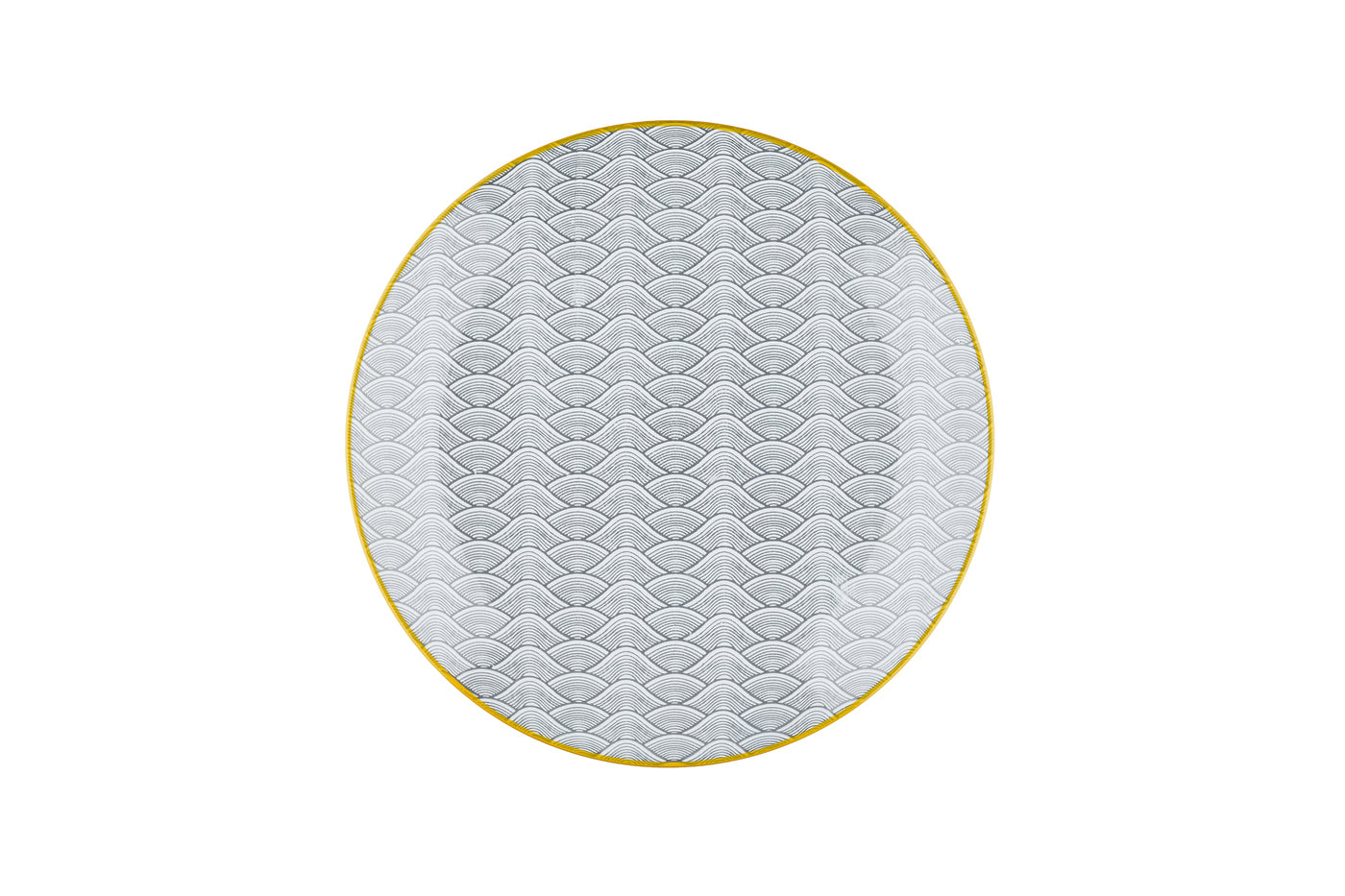 Assiette PATTERN Ø21cm - 6 pièces - Eclipse