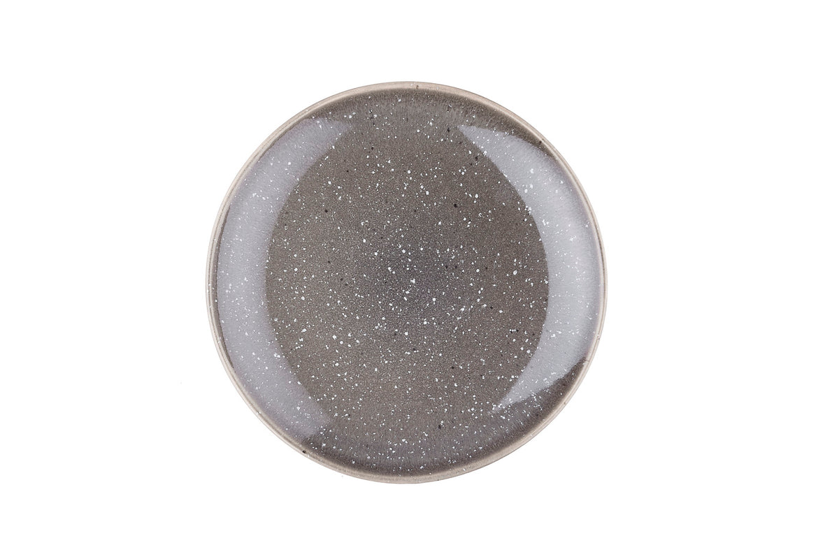 Assiette STELLAR Ø22cm - 6 pièces - Gris béton