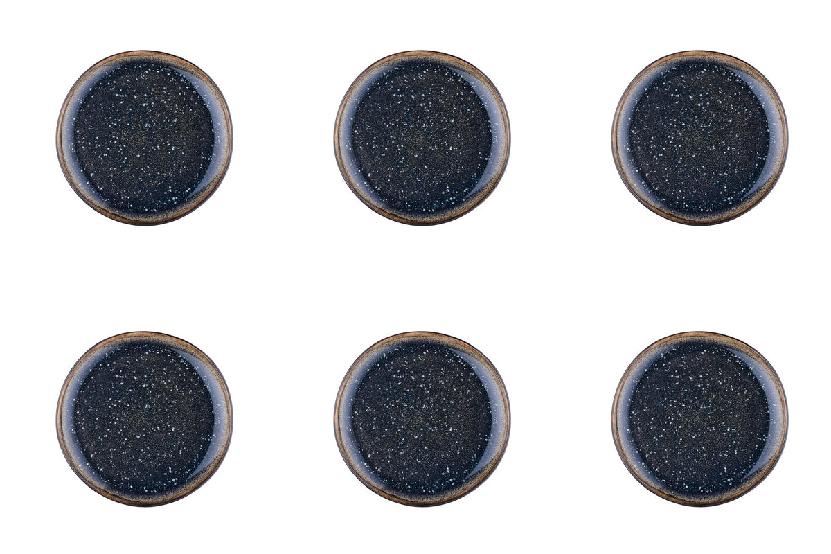 Assiette IRIS Ø16cm - 6 pièces - Bleu nuit