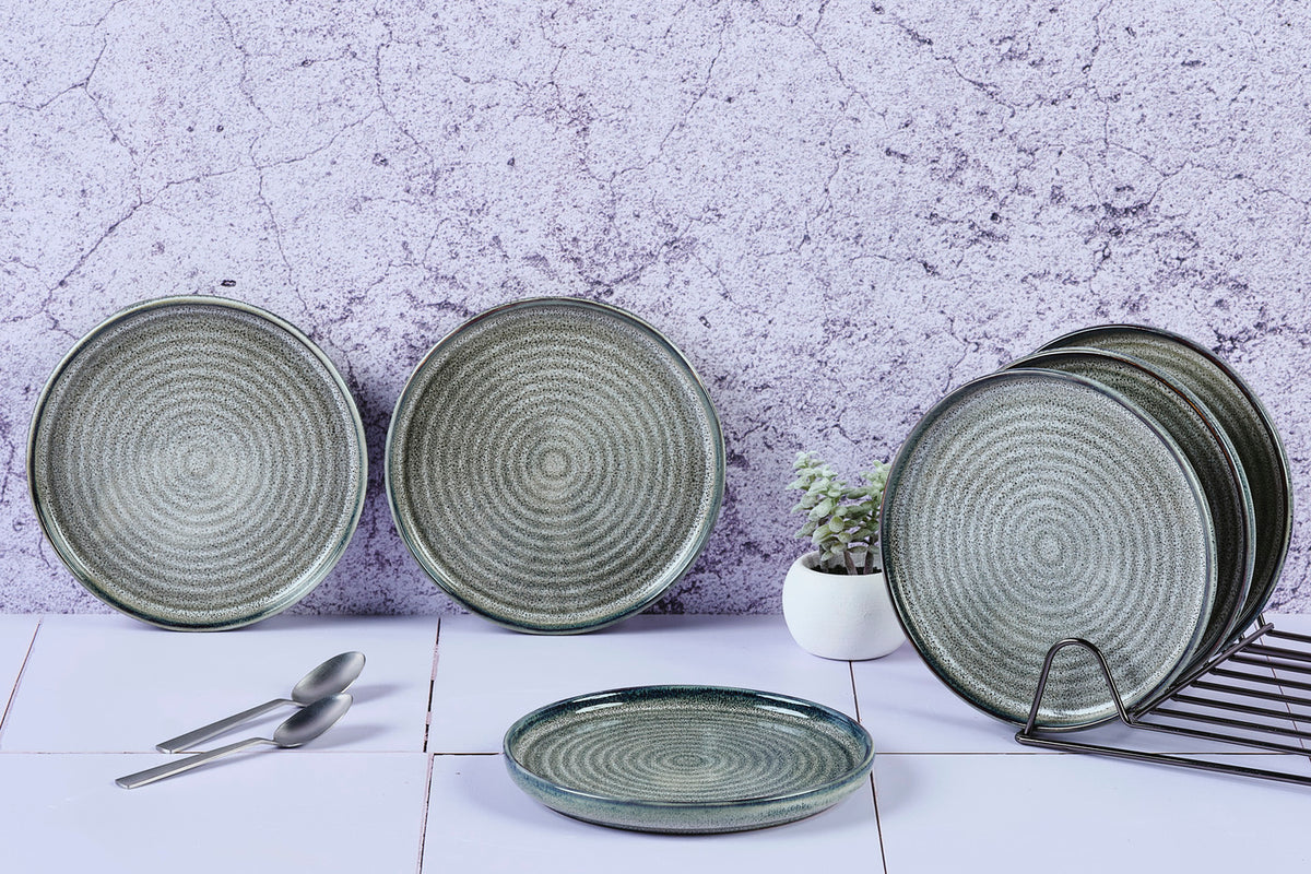 Assiette ZEN Ø17cm - 6 pièces - Natural