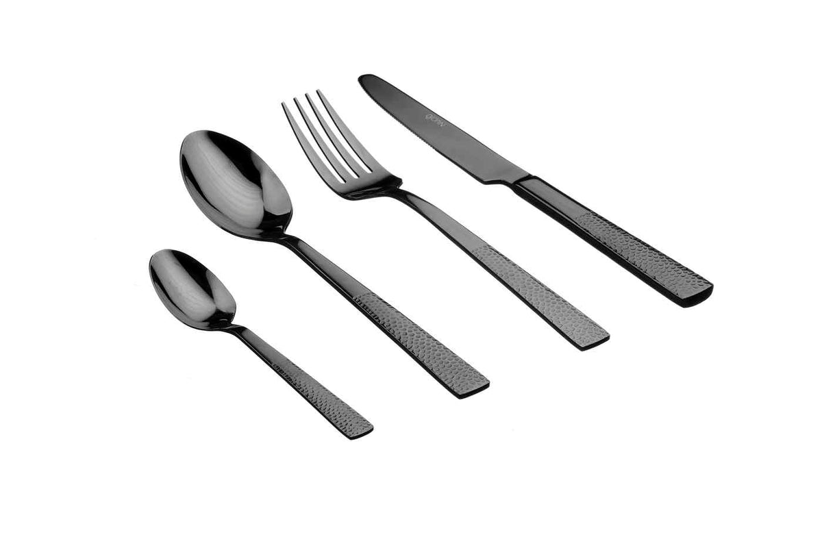Ménagère 24 pièces FINN - Black