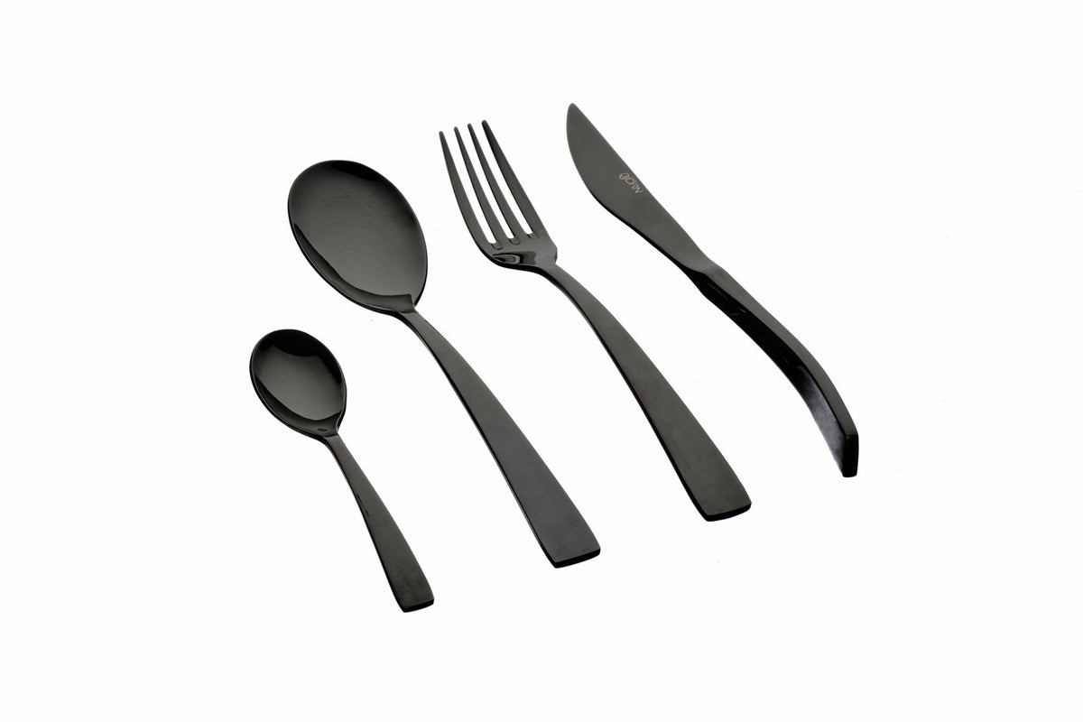 Ménagère 24 pièces OGLU - Black