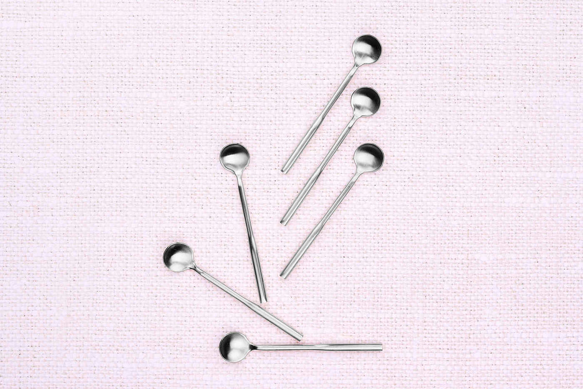 Coffret 6 petites cuillères ABEL - Silver