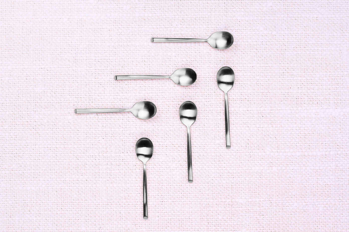 Coffret 6 petites cuillères KNUT - Silver