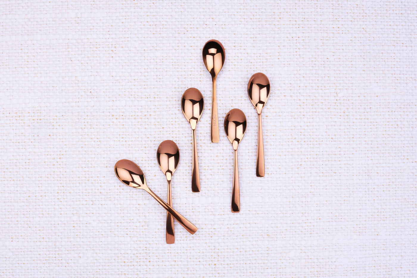 Coffret 6 petites cuillères OGLU - Copper