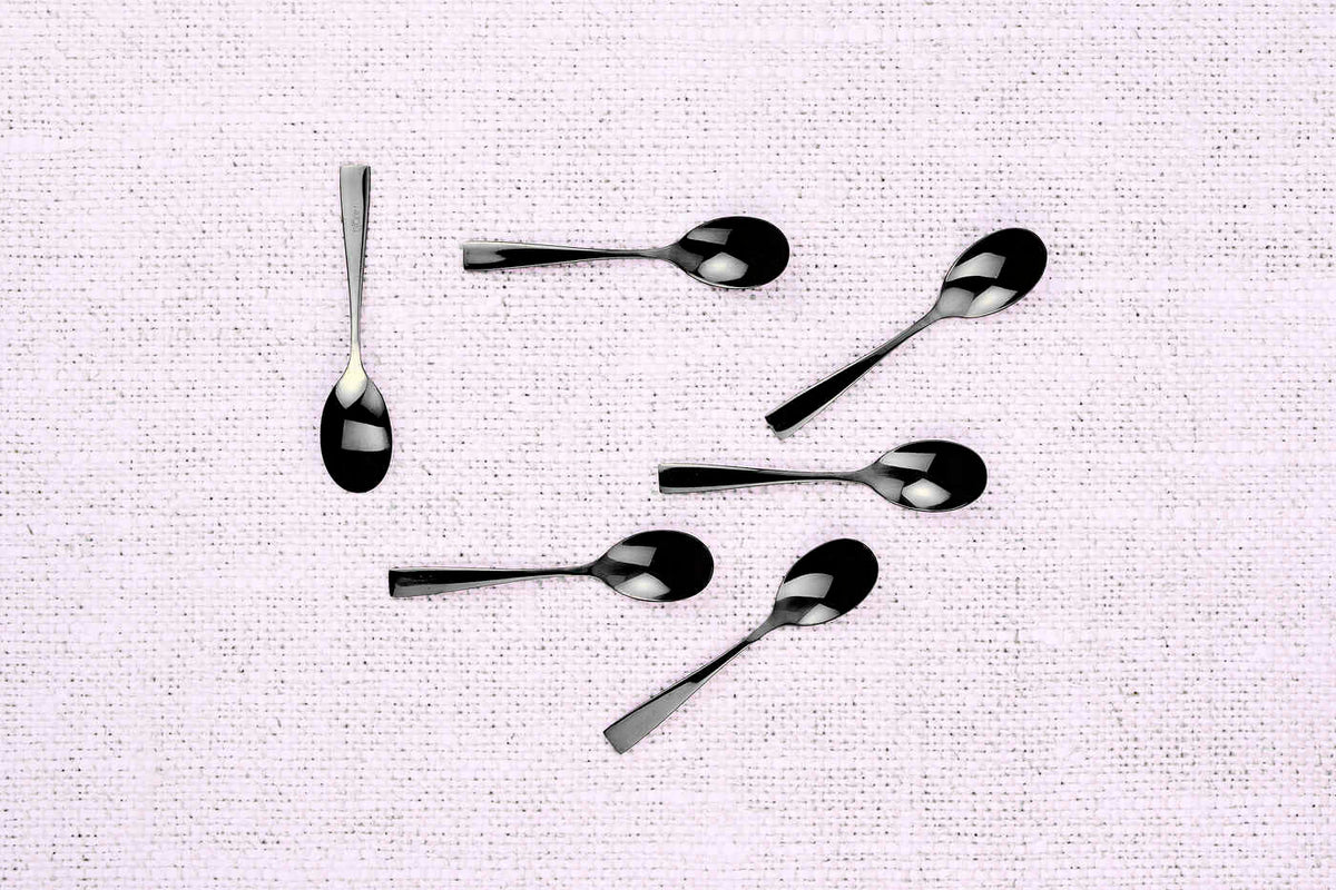 Coffret 6 petites cuillères SVEN - Black