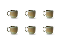 Mug Ø20cl - 6 pièces - collection REED - Forest