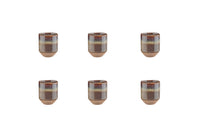 Tasse GENESIS 8cl - 6 pièces - Basalte