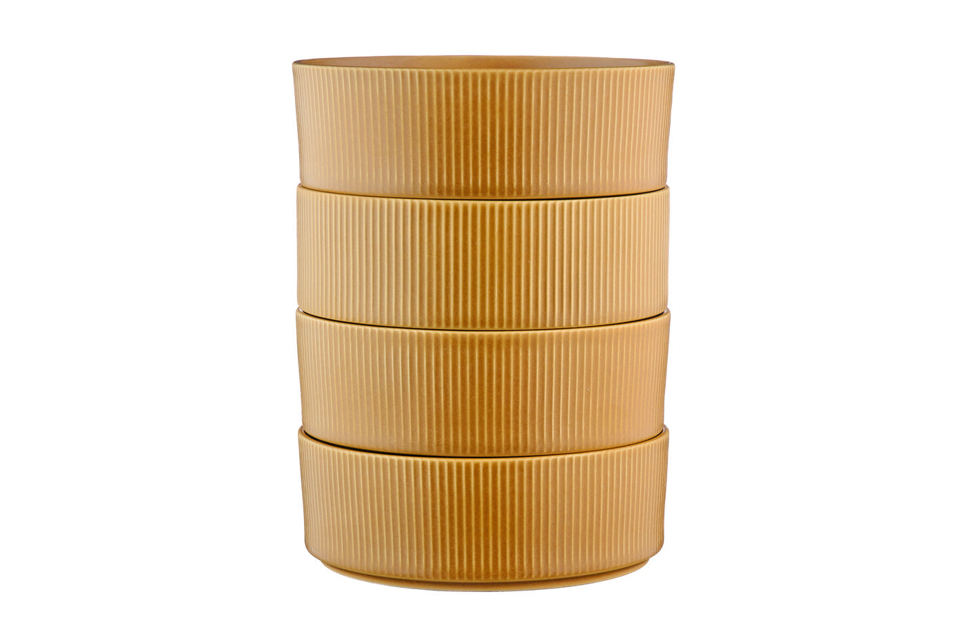 Bol SCANDI Ø16,5cm - 4 pièces - Ocre