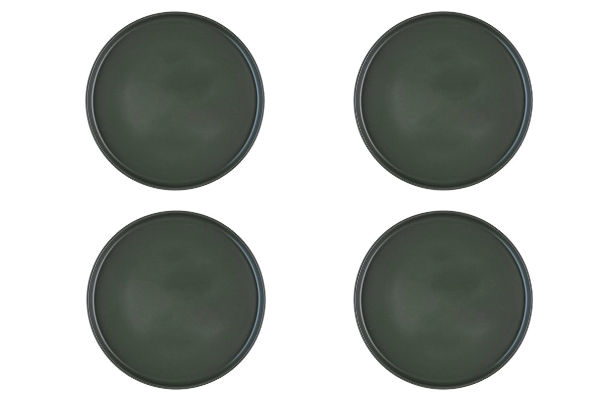 Assiette SCANDI Ø27,5cm - 4 pièces - Olive