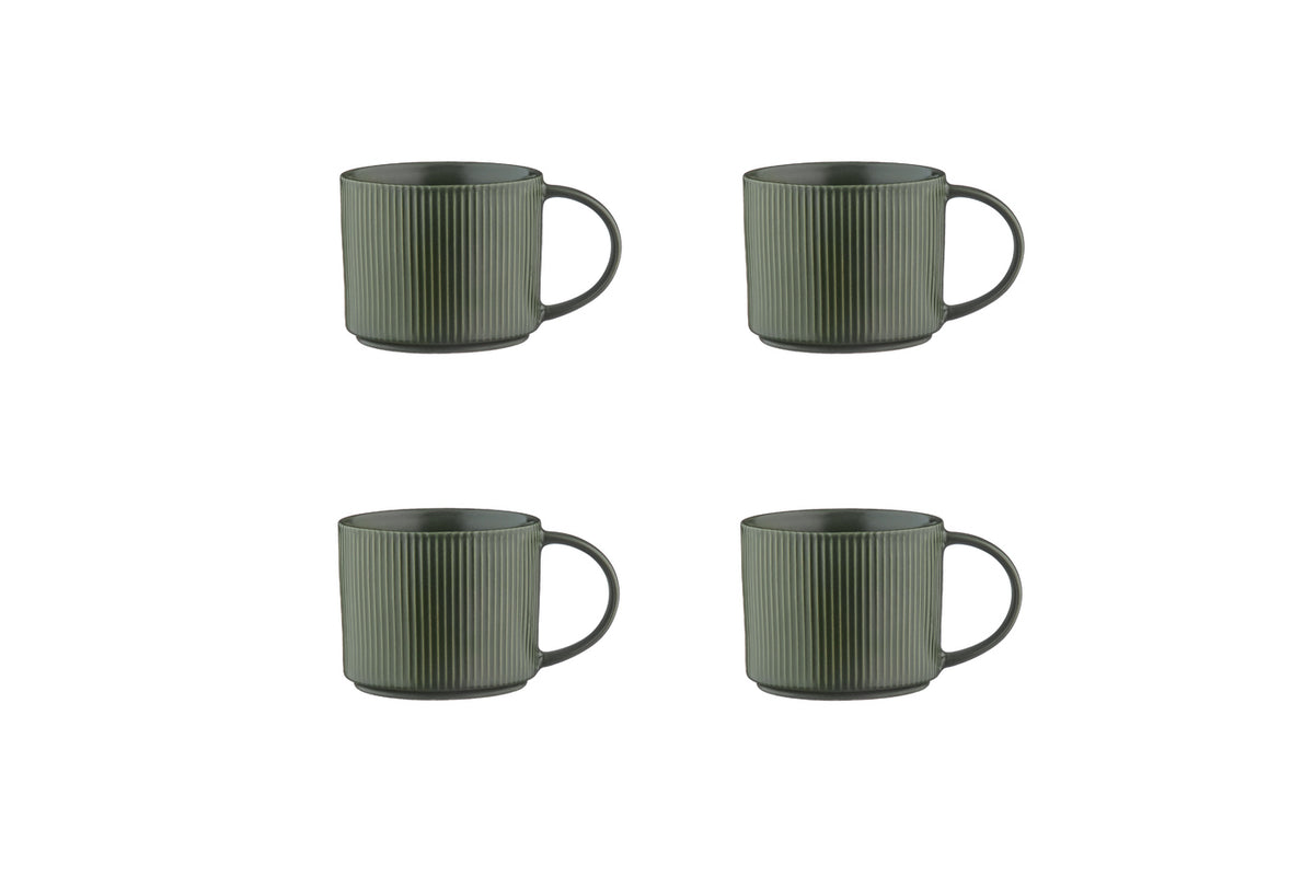 Mug SCANDI 50cl - 4 pièces - Olive