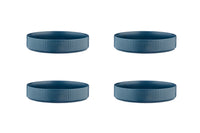 Assiette creuse SCANDI Ø21,5cm - 4 pièces - Marine