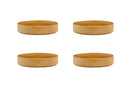 Assiette creuse SCANDI Ø21,5cm - 4 pièces - Ocre