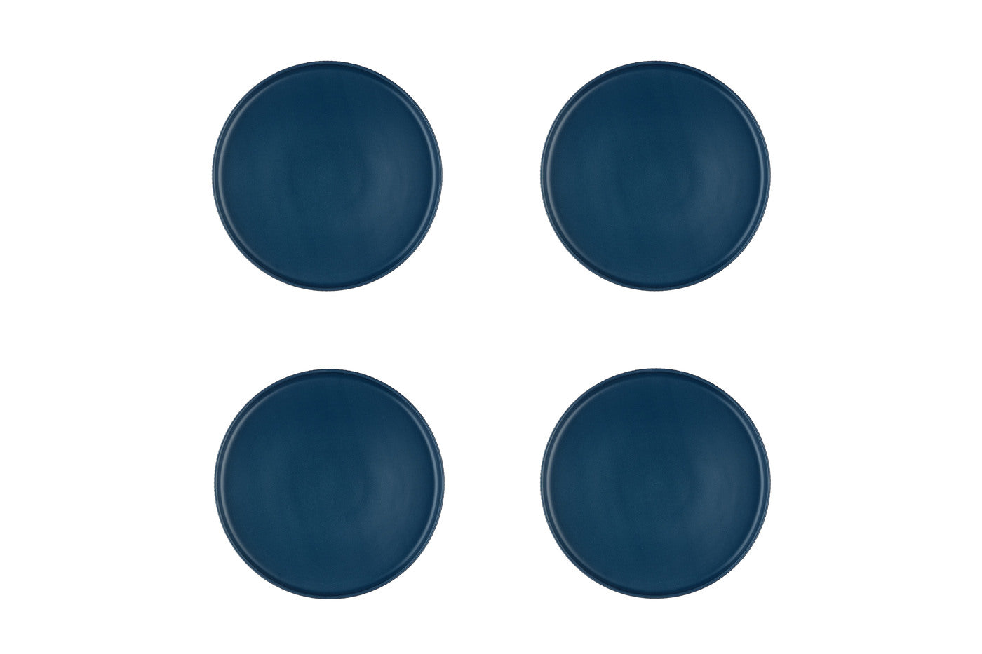 Assiette SCANDI Ø21,5cm - 4 pièces - Marine