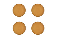 Assiette SCANDI Ø21,5cm - 4 pièces - Ocre