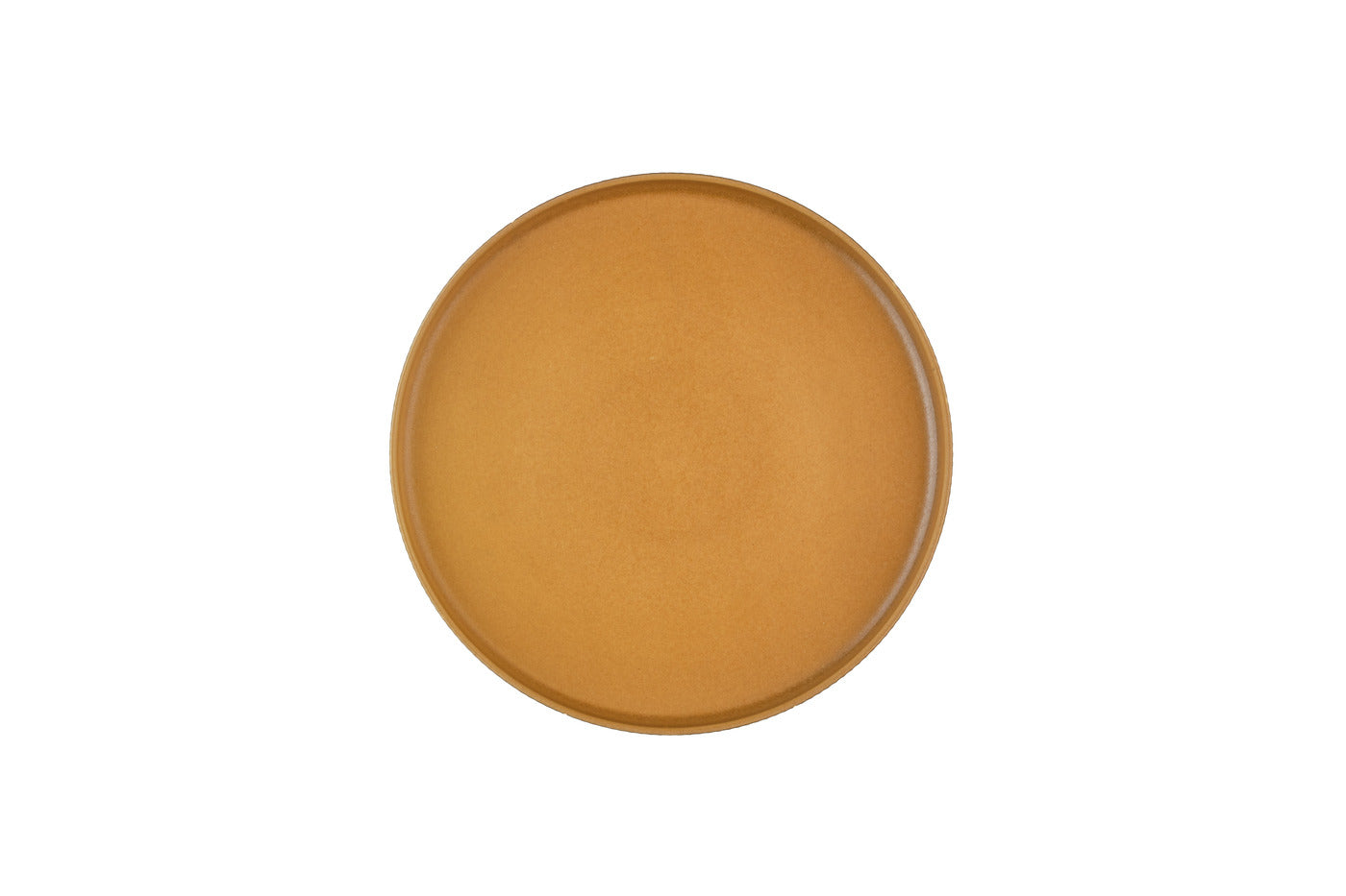 Assiette SCANDI Ø21,5cm - 4 pièces - Ocre