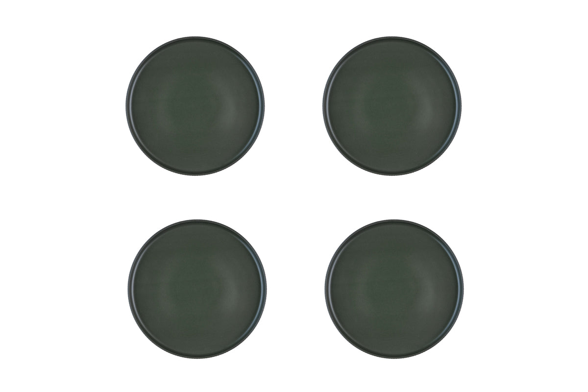 Assiette SCANDI Ø21,5cm - 4 pièces - Olive
