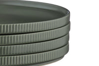 Assiette SCANDI Ø21,5cm - 4 pièces - Olive