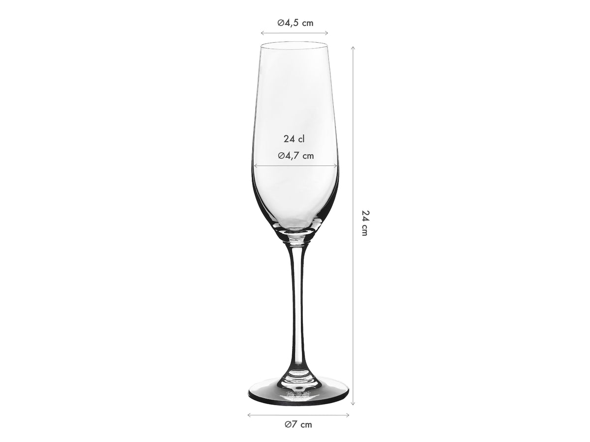 Flûte 22cl LAGOM - 6 pièces
