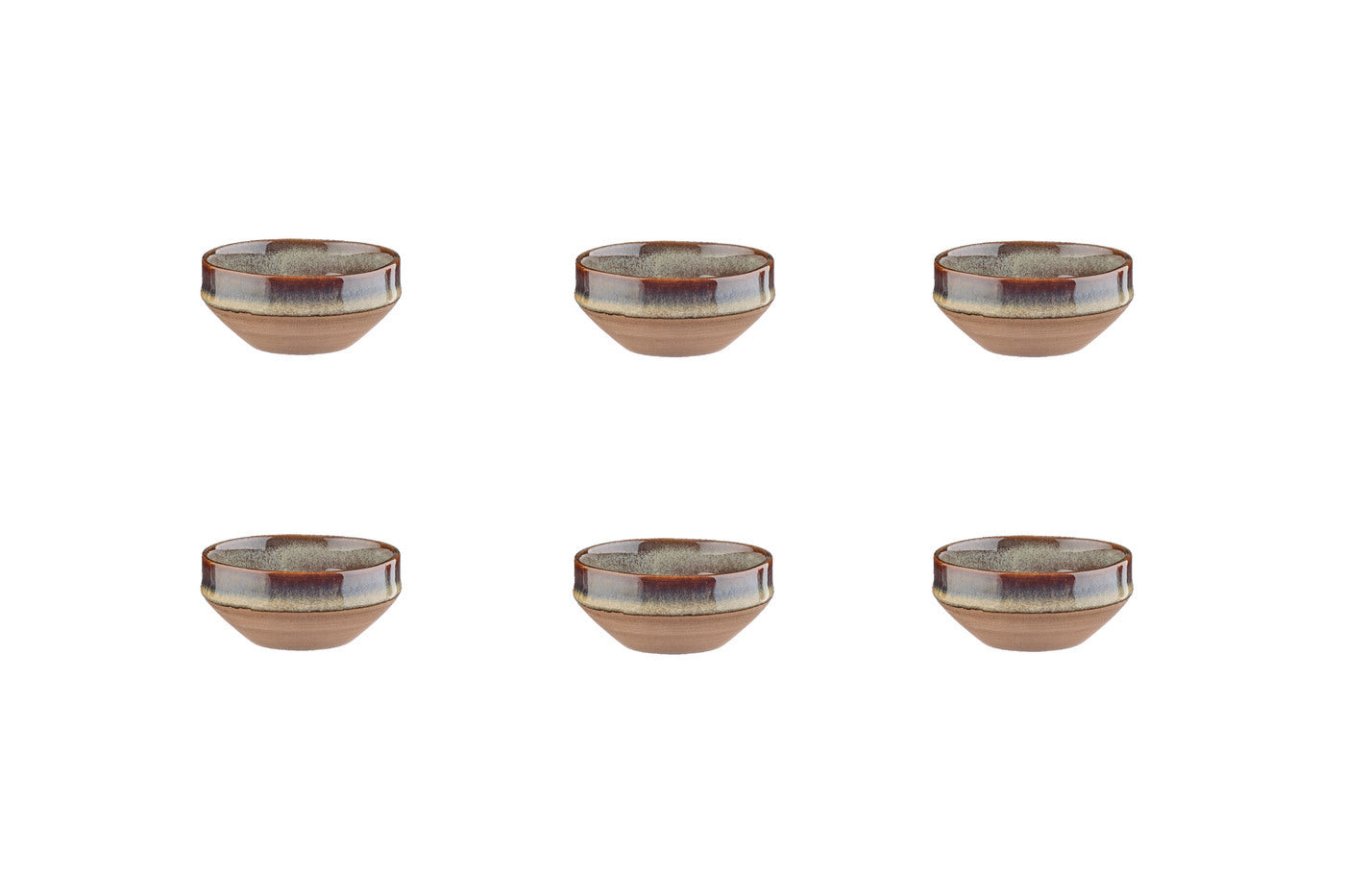 Bol GENESIS Ø8cm - 6 pièces - Basalte